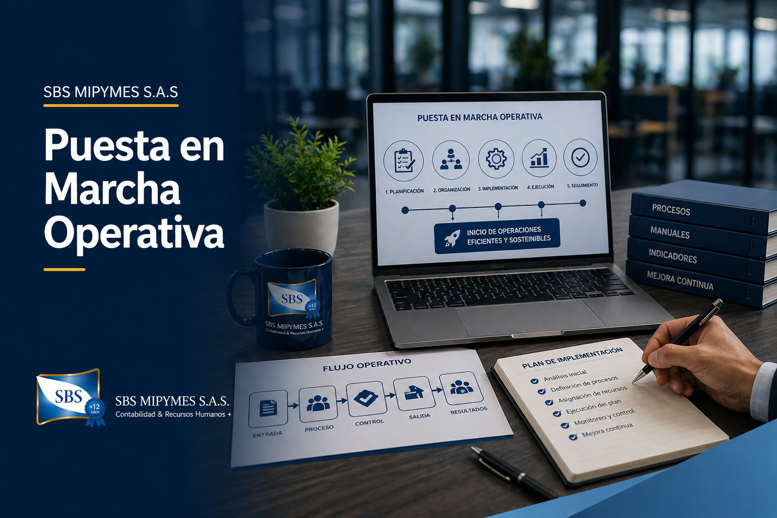 Empresa lista para operar