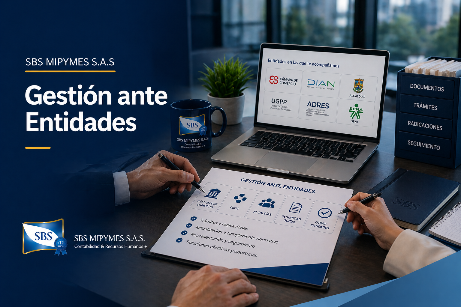 Gestión ante entidades